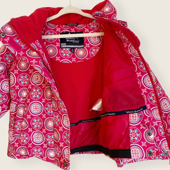 White Summit Toddler Winter Ski Coat 3T - Picture 4 of 6